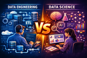 data engineering vs data science