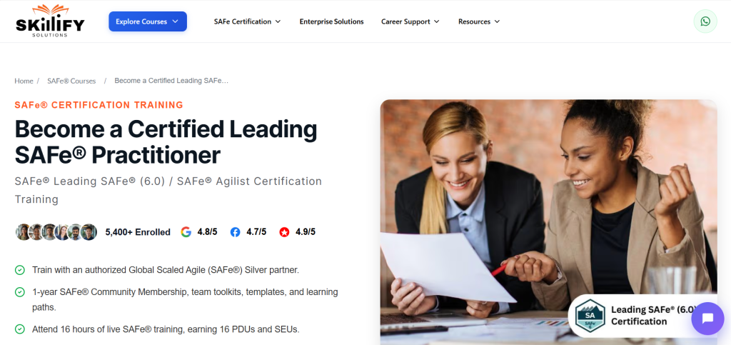 Leading SAFe Certification Cost in 2026: Training Fee, Exam Cost, Renewal, and Hidden Charges 1 image 68 Leading SAFe Certification Cost in 2026: Training Fee, Exam Cost, Renewal, and Hidden Charges