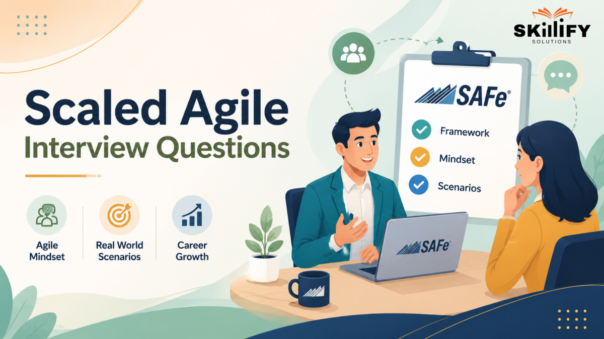 Scaled Agile Interview Questions: 40 Questions with Answers and Real Interview Tips 1 Scaled Agile Interview Questions: 40 Questions with Answers and Real Interview Tips