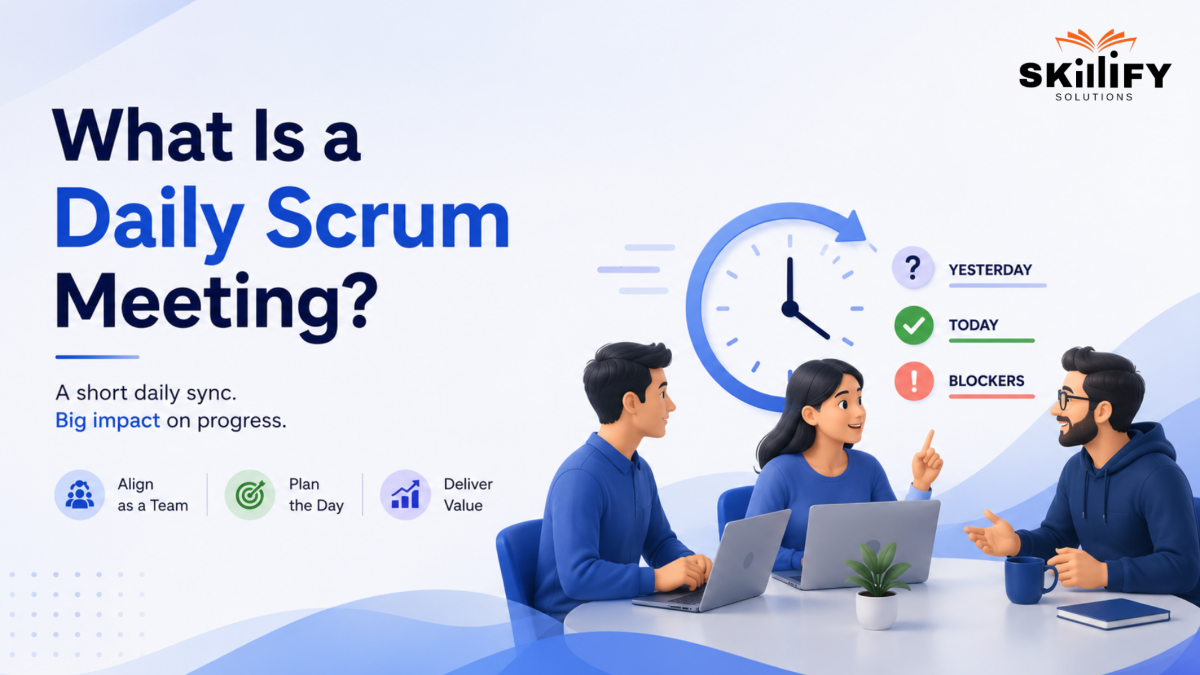 What is a Daily Scrum Meeting: Purpose, Format, and How to Run it Effectively 7 What is a Daily Scrum Meeting: Purpose, Format, and How to Run it Effectively