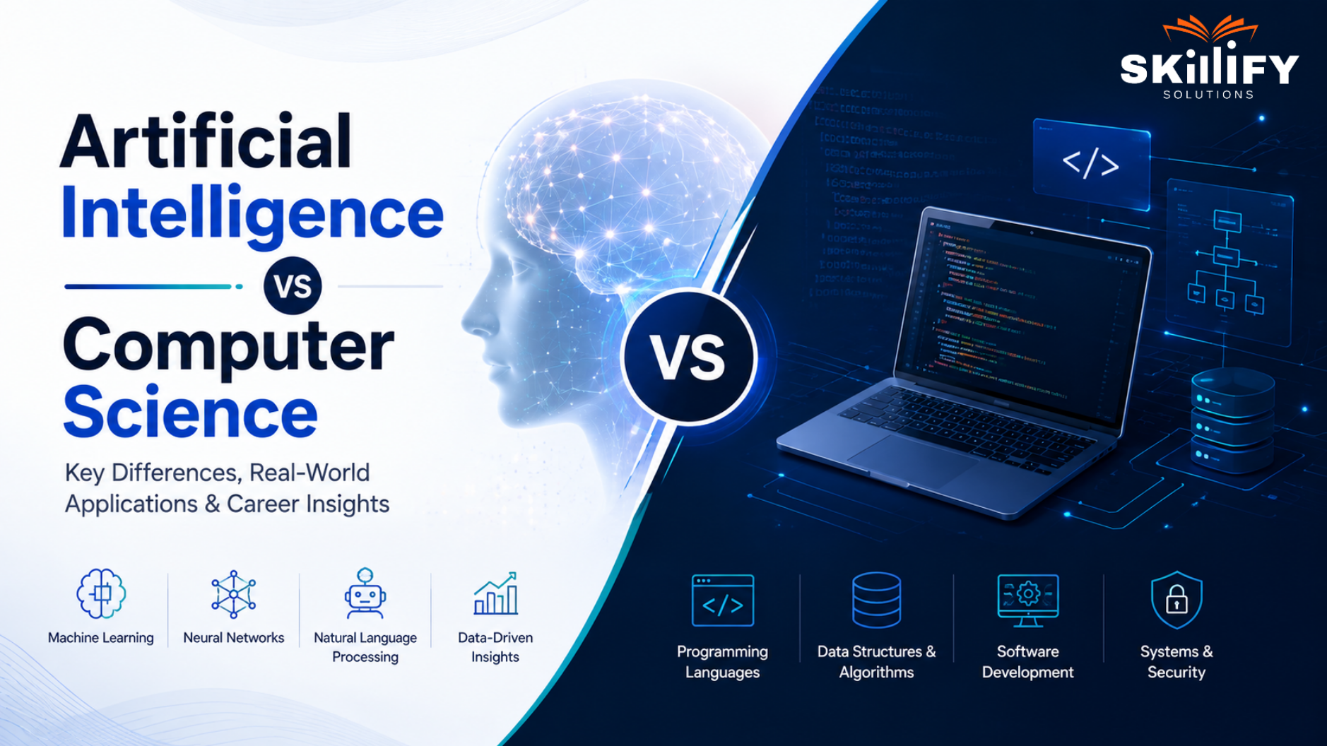 Artificial Intelligence vs Computer Science: Which Career Path Is Right for You?
