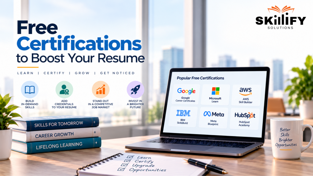 Best Free Certifications to Boost Your Resume in 2026 2 Best Free Certifications to Boost Your Resume in 2026